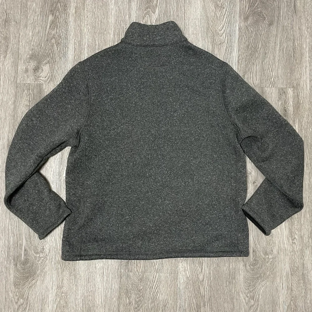 Polo Ralph Lauren Jacket Men's Large Gray Performance Fleece Better Sweater